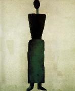 Kasimir Malevich Conciliarism-s Women shape oil painting artist